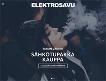 Tablet Screenshot of elektrosavu.com